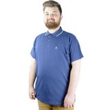Mode XL 21554 İndigo Polo Erkek T-shirt