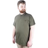 Mode XL 21558 Haki Polo Erkek T-shirt