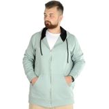 Mode XL 21600 Steel Interlock Su Yeşili Erkek Hırka