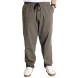 Mode XL 21928 Haki Doğa Gabardin Kargo Jogger Erkek Pantolon