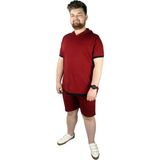 Mode XL 22136 Bordo Erkek T-shirt