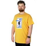 Mode XL 22152 Hardal Erkek T-shirt