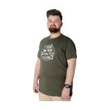 Mode XL 22155 Powerfull Haki Erkek T-shirt