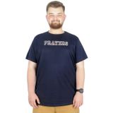 Mode XL 22185 Prayers Lacivert Erkek T-shirt