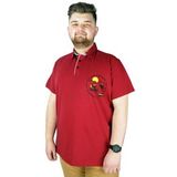 Mode XL 22313 Bordo Erkek T-shirt