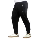Mode XL 22501 Zippered Siyah Erkek Eşofman Altı