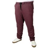 Mode XL 22514 Bordo Yan Cepli Erkek Sweat Pantolon