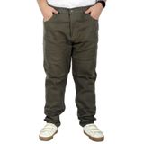 Mode XL 22920 Haki Classic 5 Cep Doğa Gabardin Erkek Pantolon