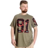 Mode XL 23153 Haki Erkek T-shirt