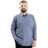 Mode XL 23449 Waffle İndigo Erkek Sweatshirt