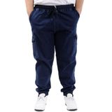 Mode XL 23917 Toronto Lacivert Kargo Cepli Erkek Kot Pantolon