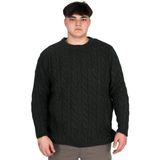 Mode XL 24211 Haki Bisiklet Yaka Erkek Kazak
