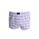 Mode XL 6348 Mor Desenli Poplin Erkek Boxer