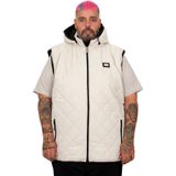Mode XL Battal Beden Erkek Kapitone Yelek 25709 A.GRİ