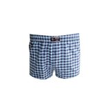 Mode XL Büyük Beden Erkek Boxer Desenli Poplin 6348 Açık Lacivert LACIVERT