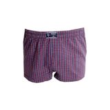Mode XL Büyük Beden Erkek Boxer Desenli Poplin 6348 Bordo BORDO