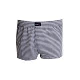 Mode XL Büyük Beden Erkek Boxer Desenli Poplin 6348 Gri GRI
