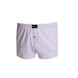 Mode XL Büyük Beden Erkek Boxer Desenli Poplin 6348 Hardal HARDAL