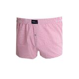 Mode XL Büyük Beden Erkek Boxer Desenli Poplin 6348 Kırmızı KIRMIZI