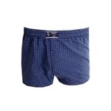 Mode XL Büyük Beden Erkek Boxer Desenli Poplin 6348 Lacivert LACIVERT