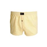 Mode XL Büyük Beden Erkek Boxer Desenli Poplin 6348 Sarı SARI
