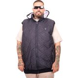 Mode Xl Büyük Beden Erkek Kapitone Yelek U25722 Lacivert - 4XL