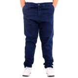 Mode XL Büyük Beden Erkek Kot Pantolon Yan Cep CHINO 18880 Mavi MAVI