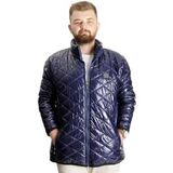 Mode XL Büyük Beden Erkek Mont Kapitone 23604 İndigo