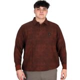 Mode XL Büyük Beden Erkek Polo Yaka Sweatshirt Baskılı Selanik U24440 Kiremit KIREMIT