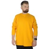 Mode XL Büyük Beden Uzun Kol Yarım Balıkçı Kazak 22558 Hardal HARDAL