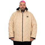 Mode XL Erkek Buyuk Beden Mont Kapsonlu Kapıtone 25708 VIZON