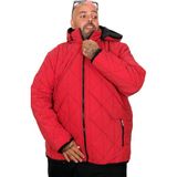 Mode Xl Erkek Büyük Beden Mont Kapşonlu U25701 - 7XL - Bordo