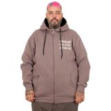 Mode XL Erkek Büyük Beden Sweat Kapşon Ferm. Baskılı 24538 FUME