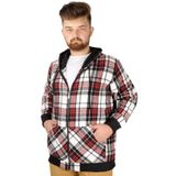 Mode XL Erkek Sweat Fermuarlı Kapşon Kang. Cep Oduncu 21570 Bordo BORDO