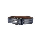 Mode XL Kemer 4 cm Örgü Double Deri 4255 Lacivert LACIVERT