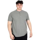 Mode XL U20036 Haki Hakim Yaka Erkek T-shirt