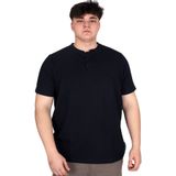 Mode XL U20036 Lacivert Hakim Yaka Erkek T-shirt