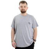 Mode XL U24039 The Other Side Gri Melanj Erkek T-shirt