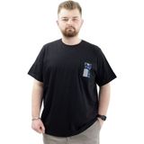 Mode XL U24052 Limited Siyah Erkek T-shirt