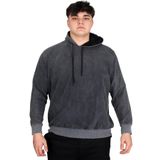 Mode XL U24167 Beyaz Kapüşonlu Erkek Sweatshirt