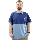 Mode XL U24323 Polo Sport Mavi Erkek T-shirt