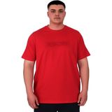 Mode XL U25017 Reseve Kırmızı Bisiklet Yaka Erkek T-shirt