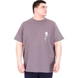 Mode XL U25022 Gorgeous Füme Bisiklet Yaka Erkek T-shirt