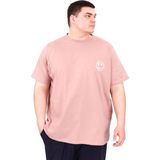 Mode XL U25024 Great Gül Rengi Bisiklet Yaka Erkek T-shirt