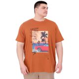 Mode XL U25026 Tarçın Baskılı Erkek T-shirt