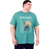 Mode XL U25028 Optimistic Çağla Yeşili Bisiklet Yaka Erkek T-shirt