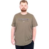 Mode XL U25037 Haki Bisiklet Yaka Erkek T-shirt