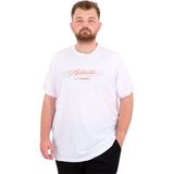 Mode XL U25038 Originals Beyaz Bisiklet Yaka Erkek T-shirt