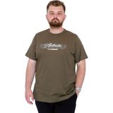 Mode XL U25038 Originals Haki Bisiklet Yaka Erkek T-shirt