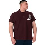 Mode XL U25303 Sea Bound Mürdüm Polo Erkek T-shirt